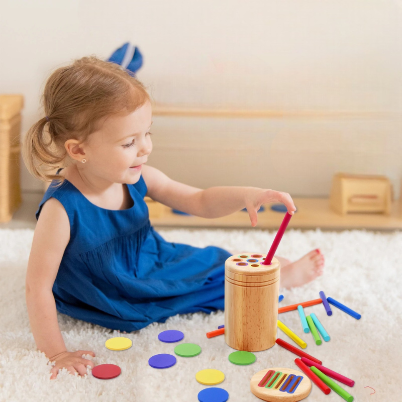 Giocattolo di apprendimento in legno (2-5 anni)
