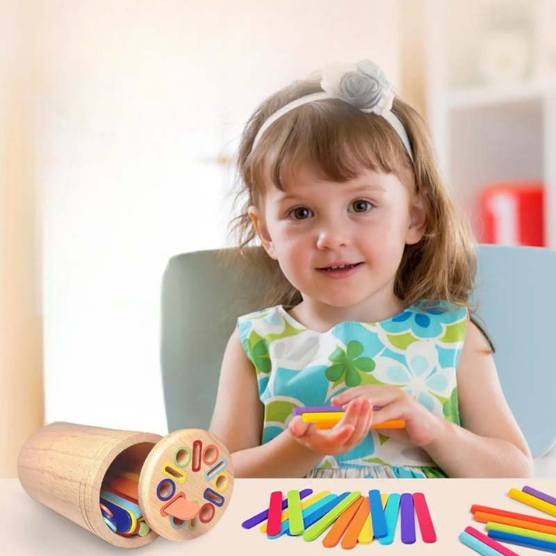 Giocattolo di apprendimento in legno (2-5 anni)