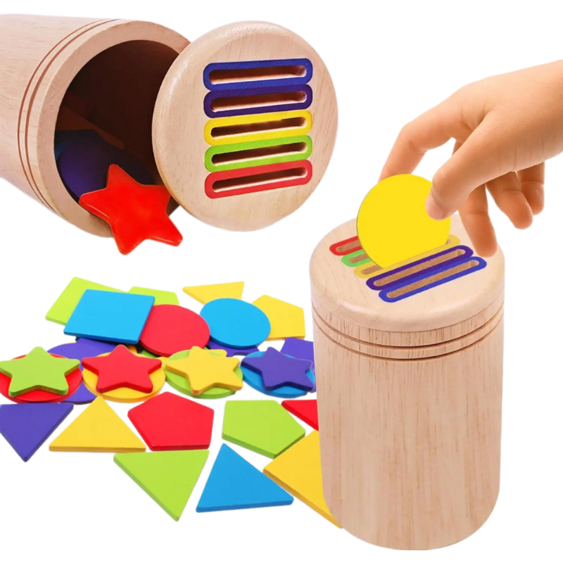 Giocattolo di apprendimento in legno (2-5 anni)
