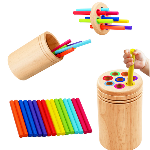 Giocattolo di apprendimento in legno (2-5 anni)