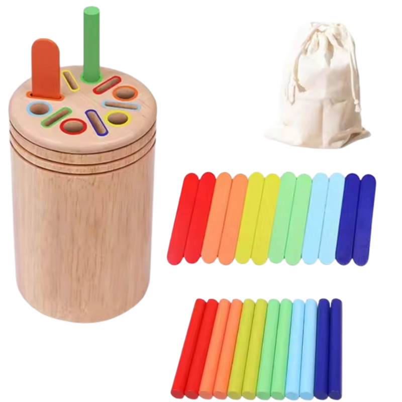 Giocattolo di apprendimento in legno (2-5 anni)